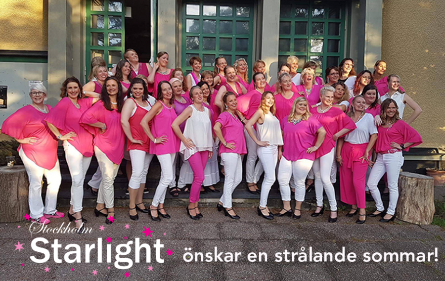 Nu tar vi ledigt några veckor och övar hemma på varsitt håll. Vi ses på Midnattsloppet den 19 augusti !